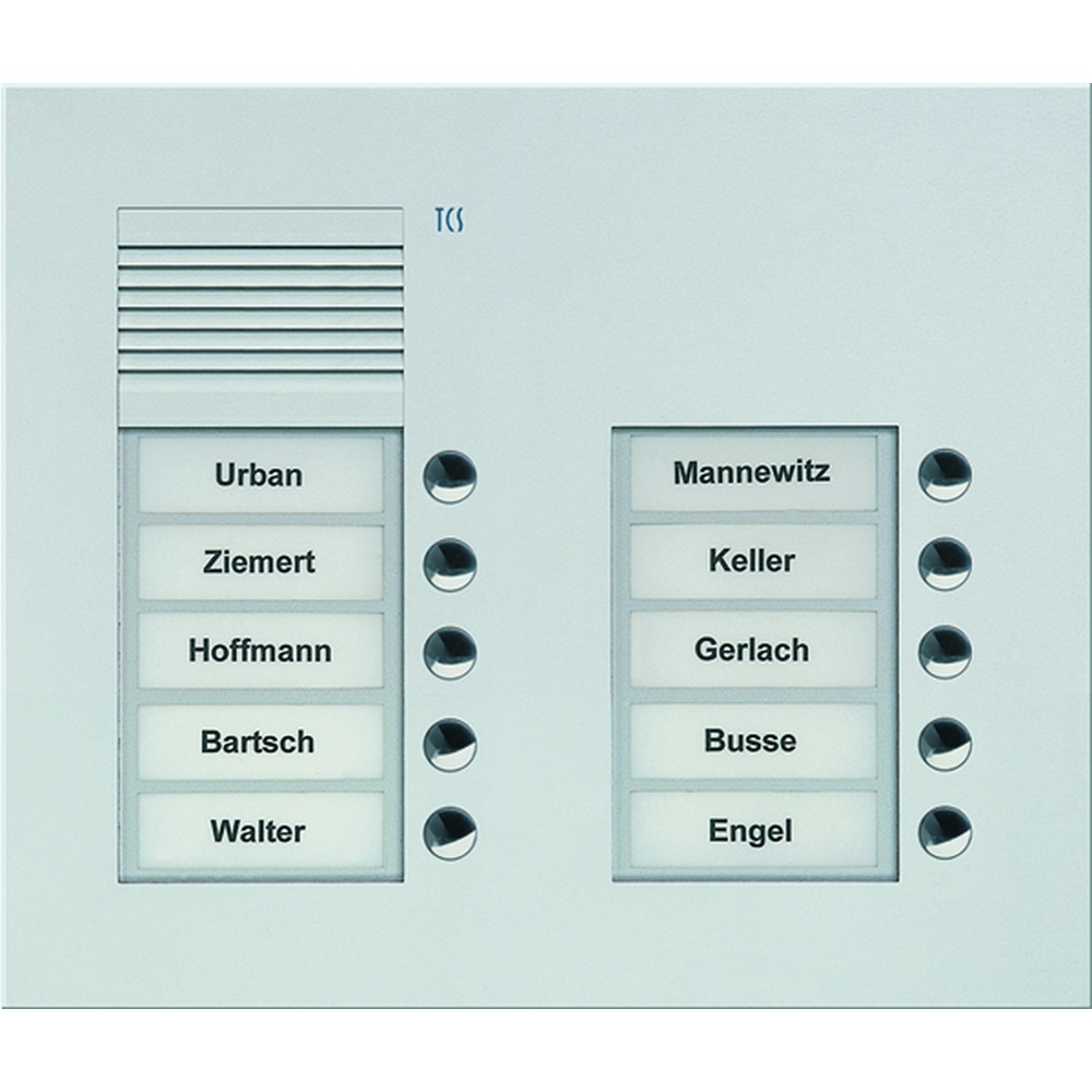 TCS Audio Außenstation PUK10/2-EN