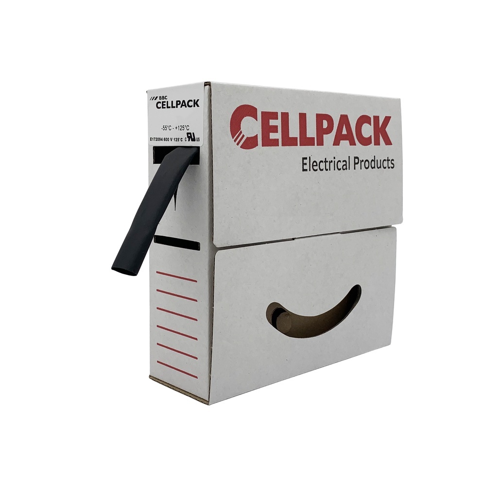 Cellpack Warmschrumpfschlauch 127097 Typ SB/1.5-0.5/BK/15m