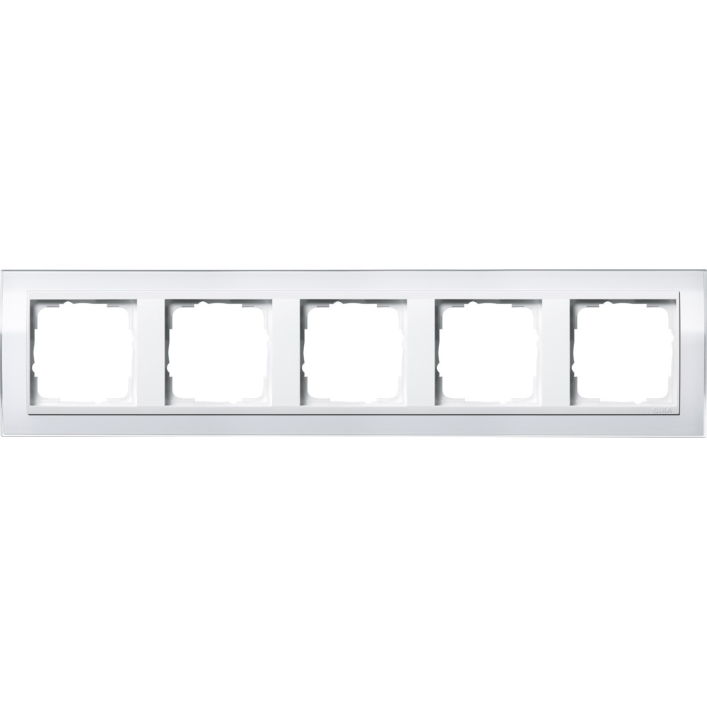 Gira Abdeckrahmen 5fach 0215723