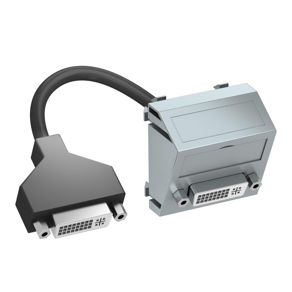 OBO Bettermann Multimediaträger 6104772 Typ MTS-DVI F AL1