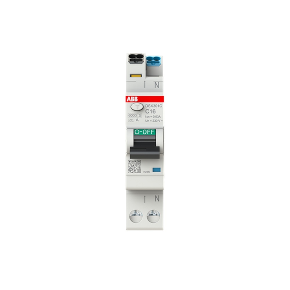 ABB Kombination FI Schalter Leitungsschutzschalter 2CSR255165R1164 Typ DSX301CA-C16/0,03