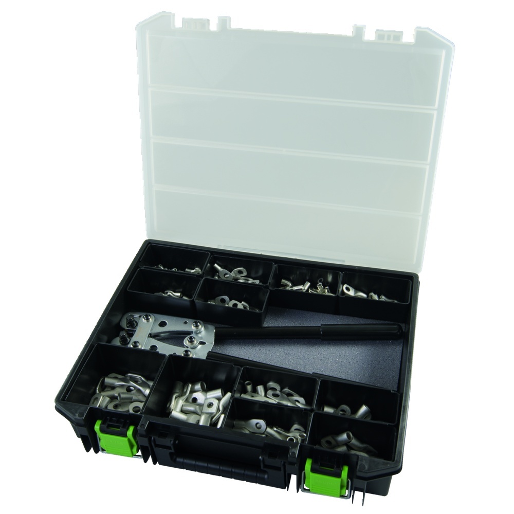 Haupa Kunststoffkoffer Presskabelschuhe 290382