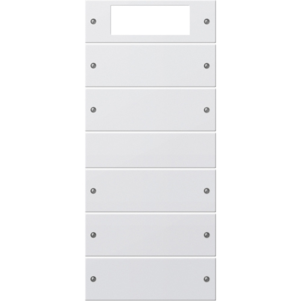 Gira Wippenset 5fach 219527