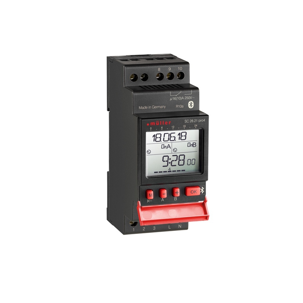 Hugo Müller Digitale Zeitschaltuhr 22273 Typ SC2821pro4