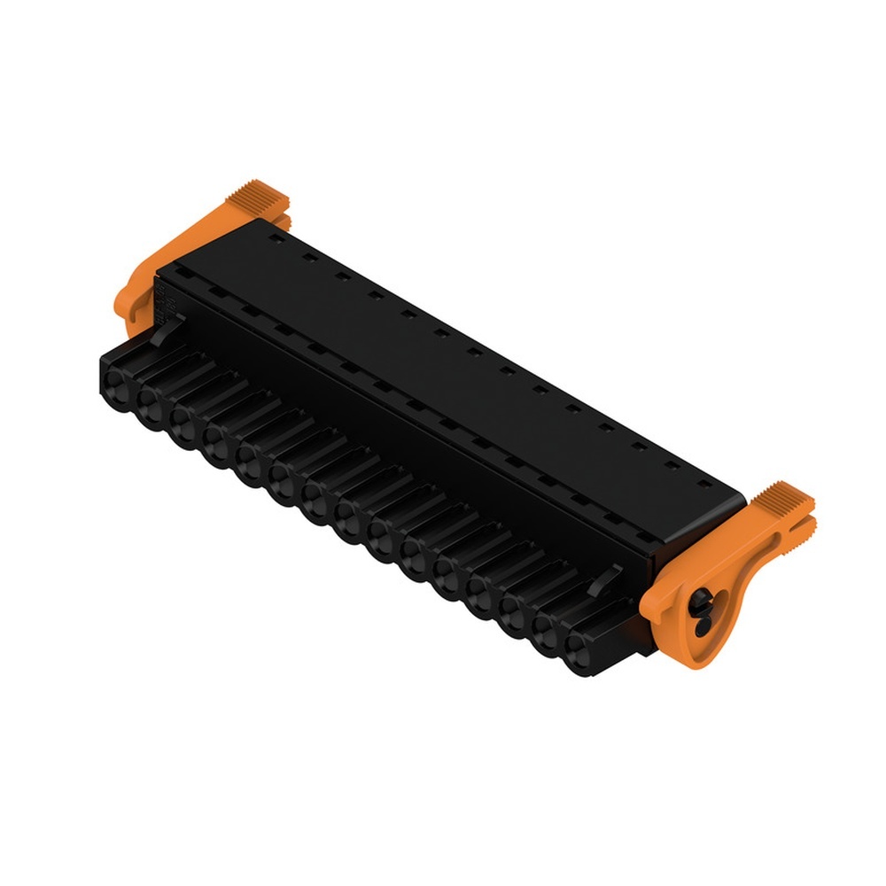 Weidmüller Leiterplattensteckverbinder 1014260000 Typ BLF 5.08HC/15/180LR SN BK BX