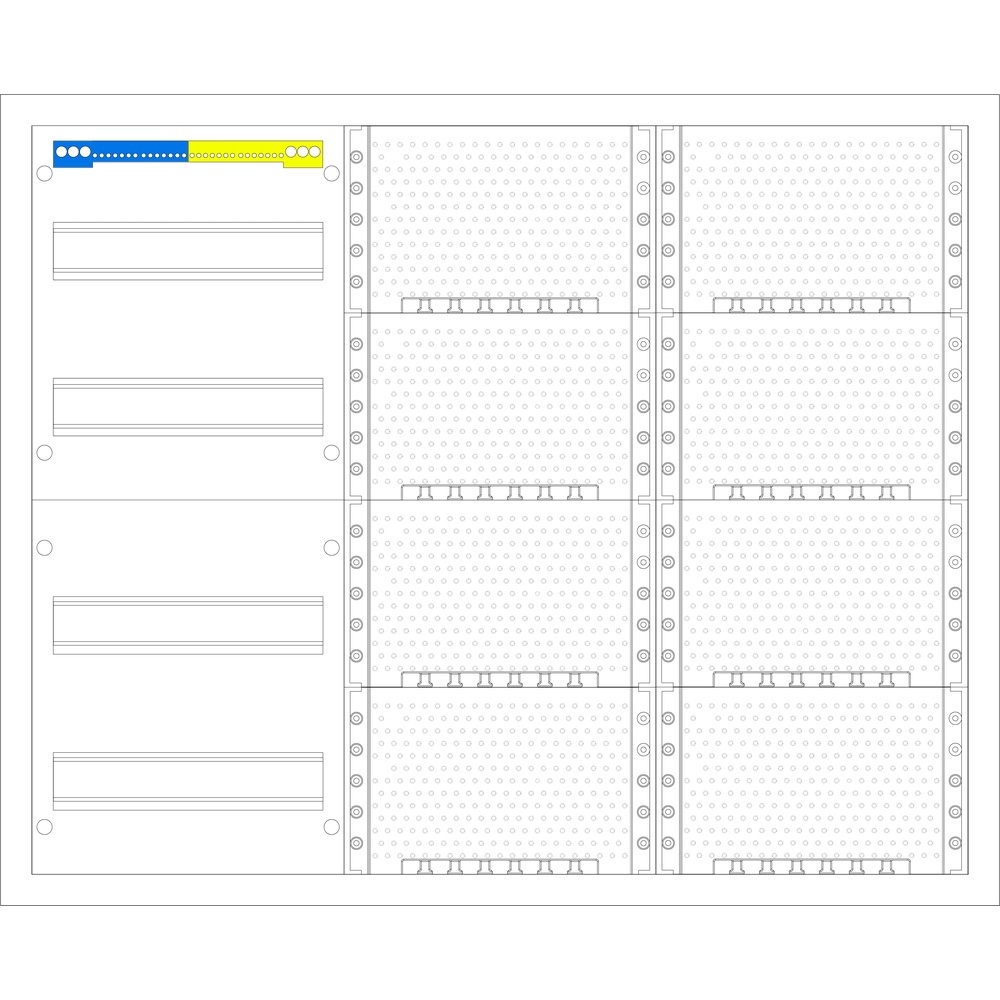 f-tronic AP Medienverteiler FV3-4-M2 Nr. 7110175