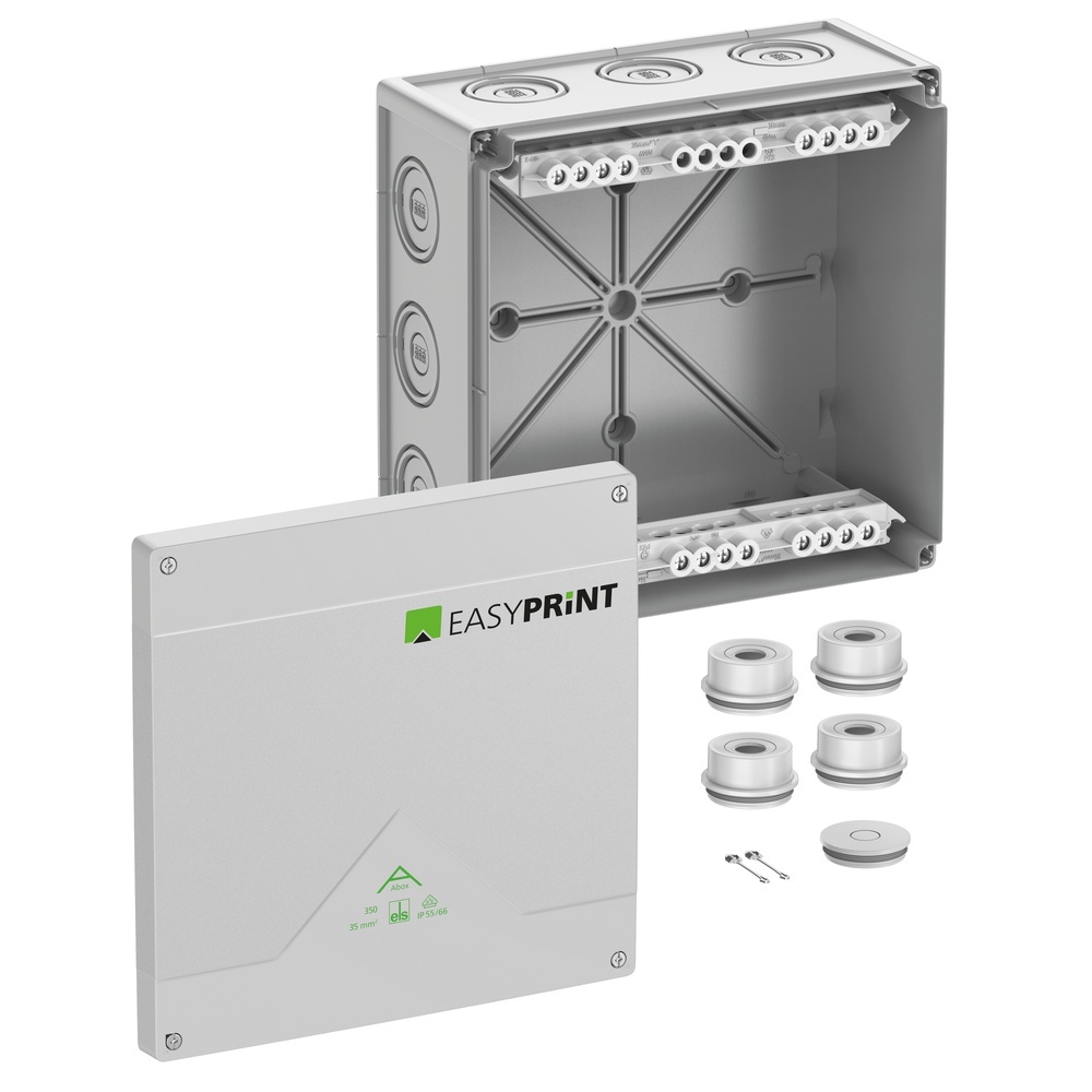 Spelsberg Abzweigkasten 835420EP Typ Abox 350-35² EasyPrint