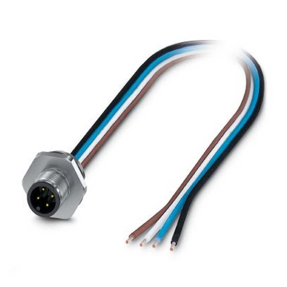 Phoenix Contact Einbausteckverbinder 1411577 Typ SACC-E-M12MS-4P-M16XL/0,5