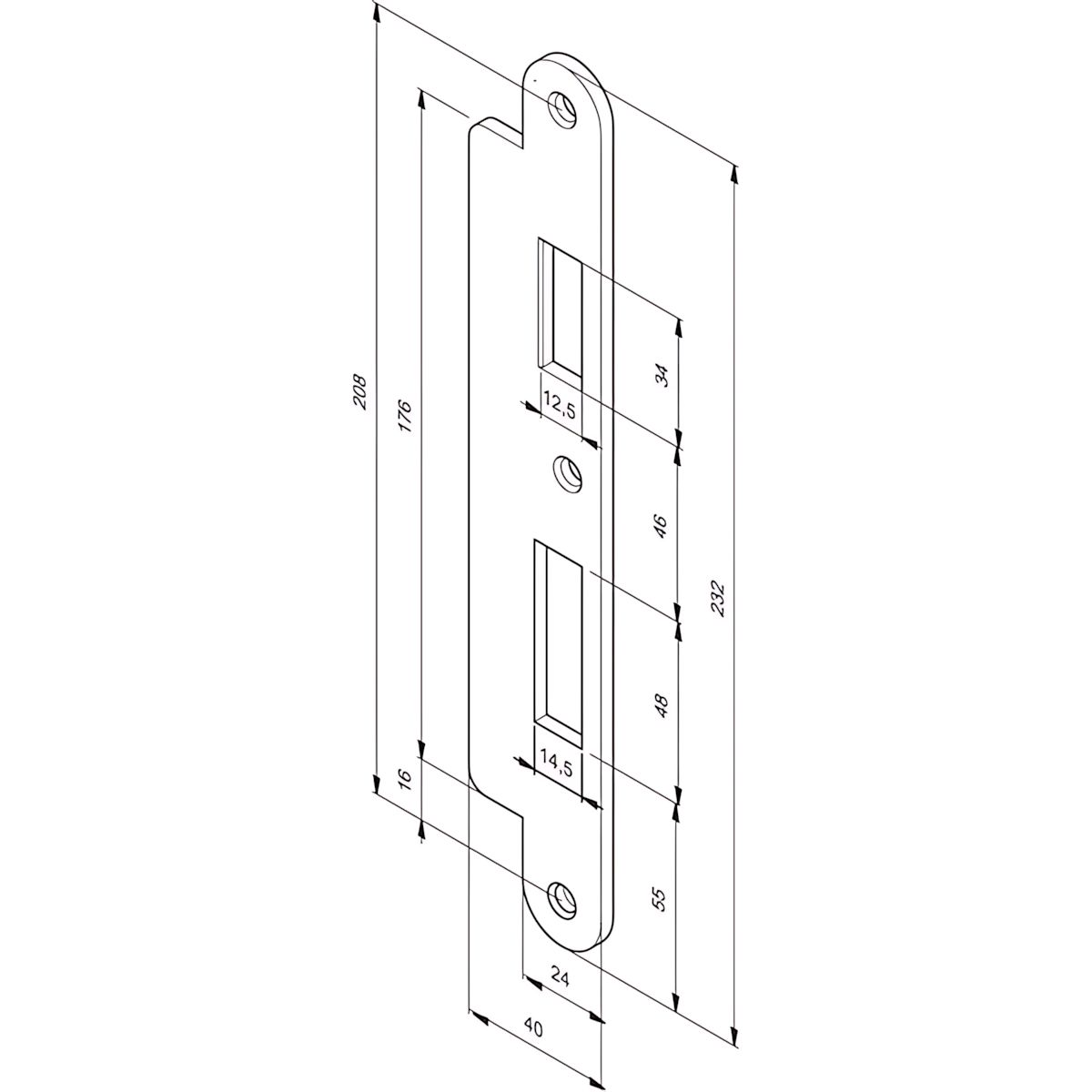 Assa Abloy Schließblech Z09XSBL-02----1
