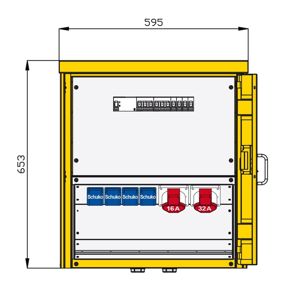 Walther-Werke Aufputzverteiler 8AP59560