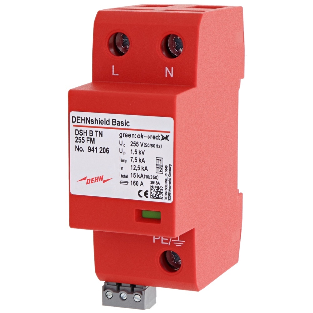 Dehn + Söhne Kombiableiter 941206 Typ DSH B TN 255 FM