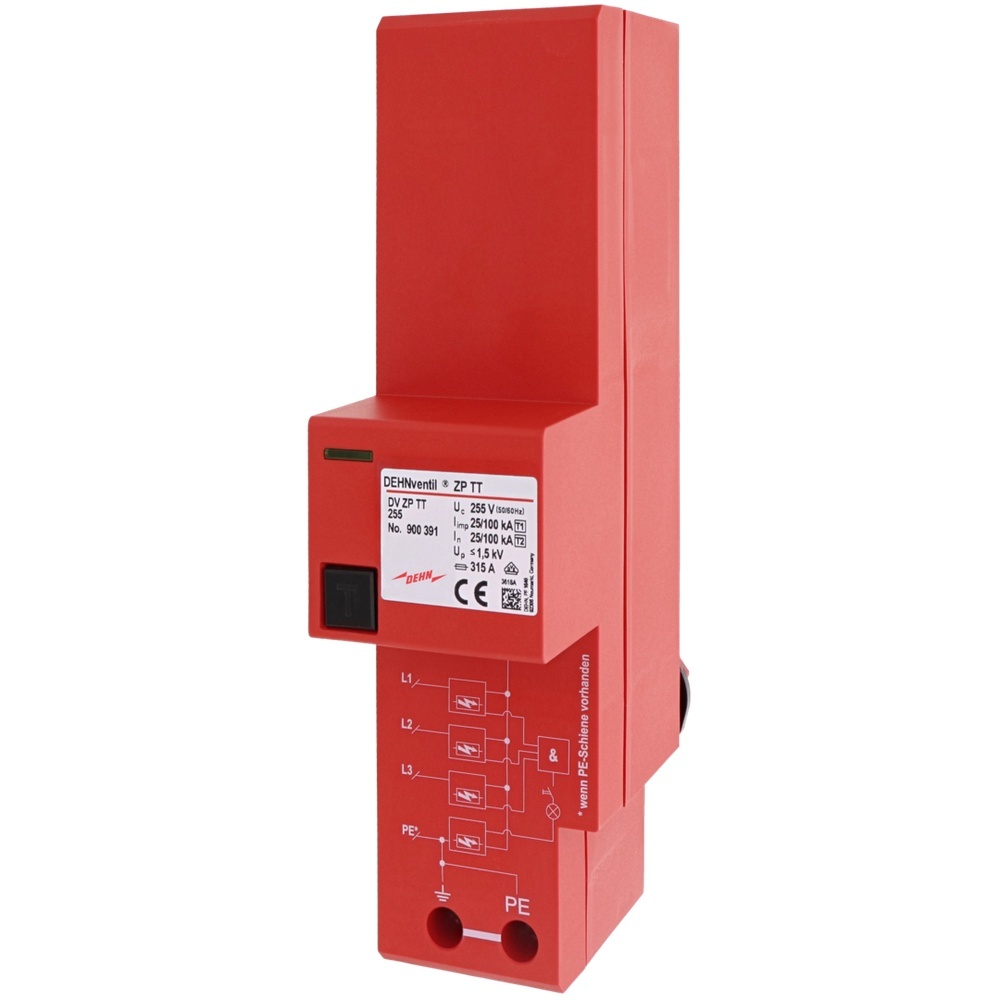 Dehn + Söhne Kombiableiter 900391 Typ DV ZP TT 255