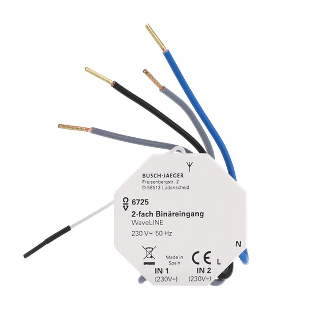 Busch-Jaeger Binäreingang 6725 Nr. 2CKA006720A0007