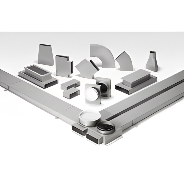 Helios Flachkanal Endstück 2937 Typ FK-EV 150/100