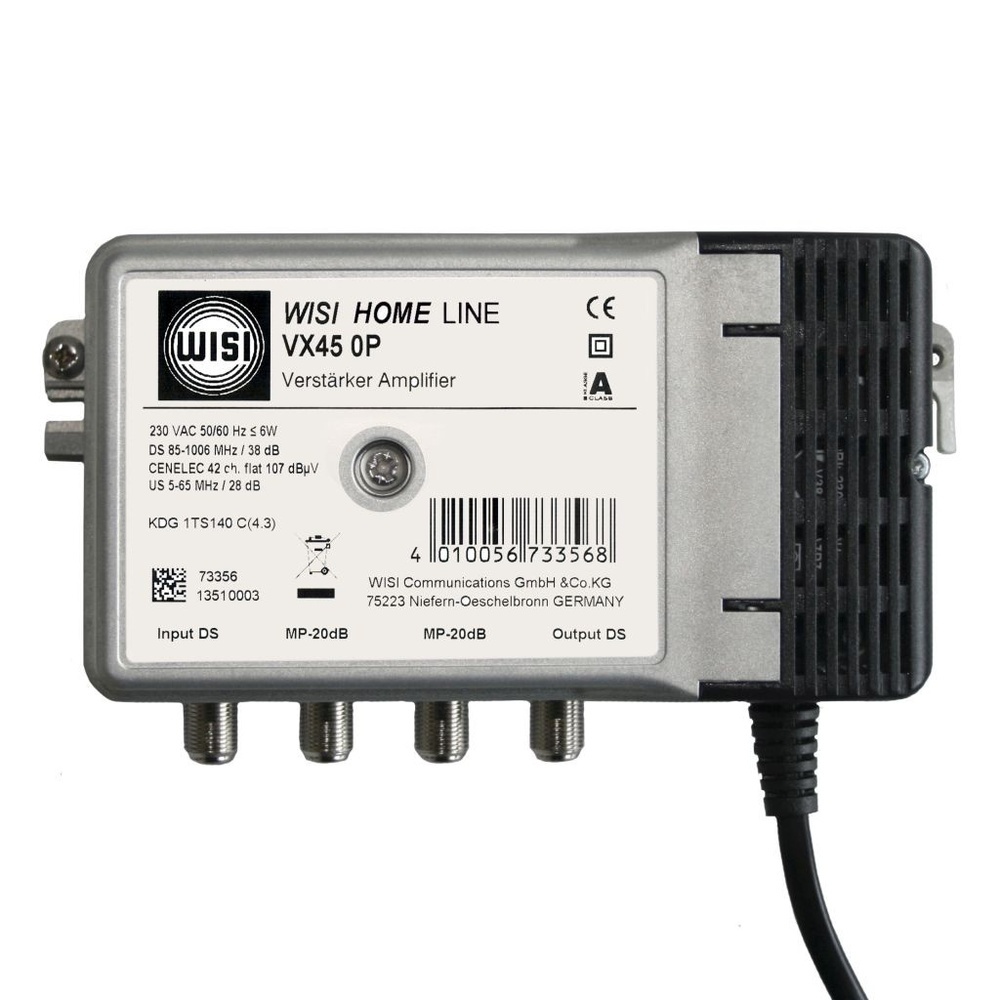 Wisi Hausanschlussverstärker 73356 Typ VX450P