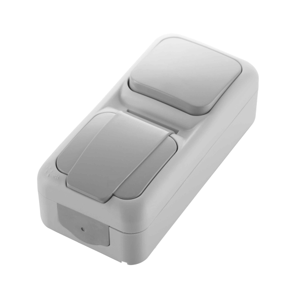 HHG Steckdose m. Wippschalter 92551389 Nr. 92551389