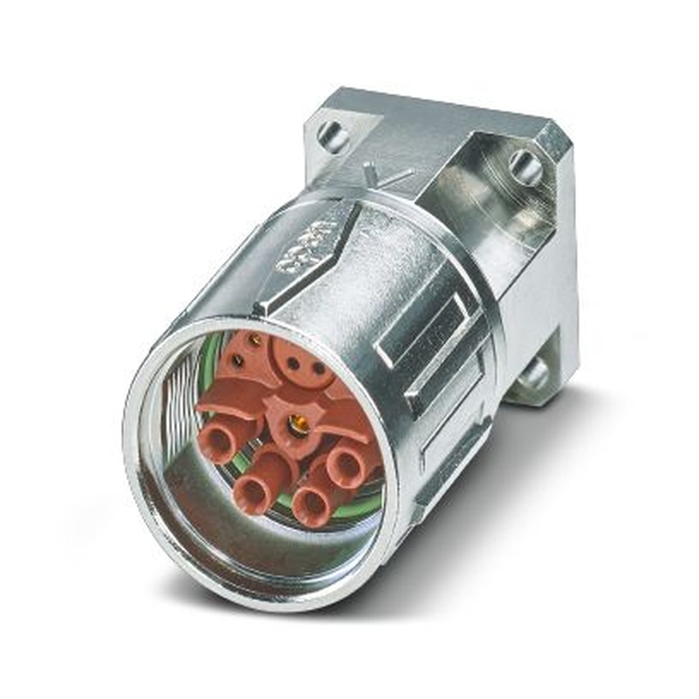 Phoenix Contact Gerätesteckverbinder Vorderwand mit Rändelmutter 1096282 Typ SH-8ESS48AY000S