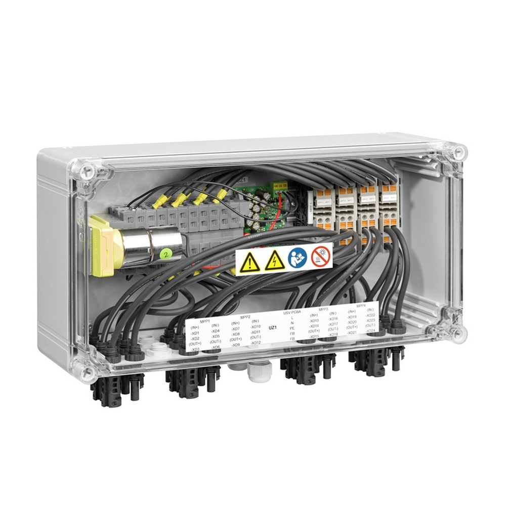 Weidmüller Generatoranschlusskasten 8000115472 Typ PVC DC 2I 1O 4MPP RD WM4 11