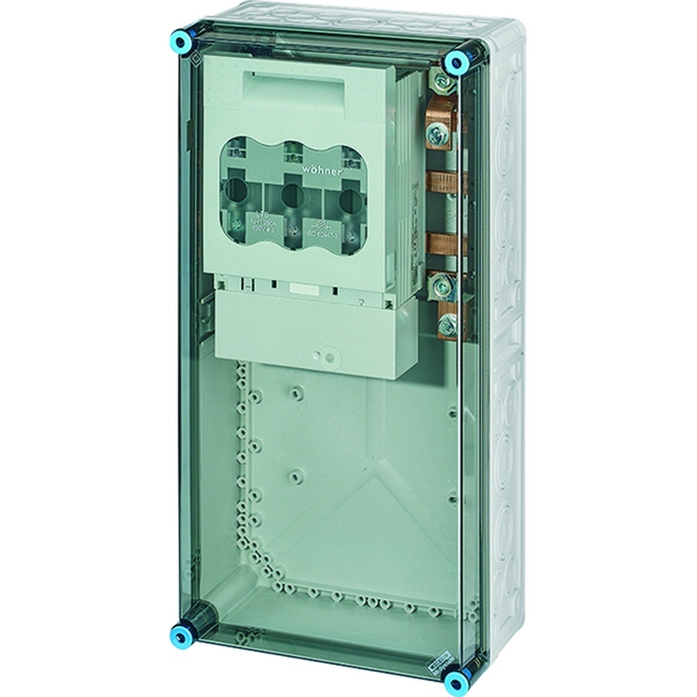 Hensel NH Sicherungslasttrennschaltergehäuse Mi 6478 Nr. 2000783