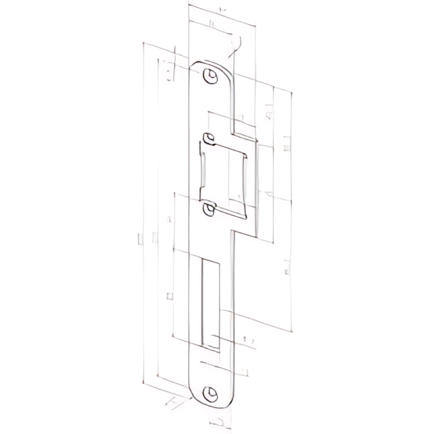 Assa Abloy Schließblech -------03935-04
