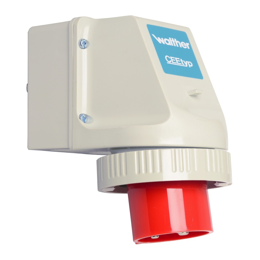 Walther-Werke Wasserdichter Wandgerätestecker 638309