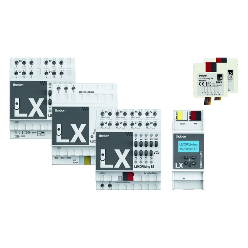 Theben LUXORliving Antriebe Paket 4990011 Typ Paket LUXORliving Beleuchtung