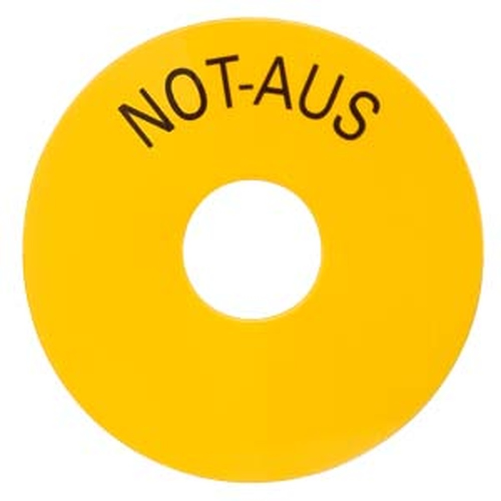 Siemens Unterlegschild 3SB2908-2AK