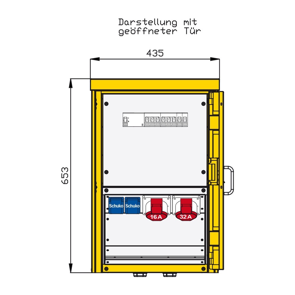 Walther-Werke Aufputzverteiler 8AP43560