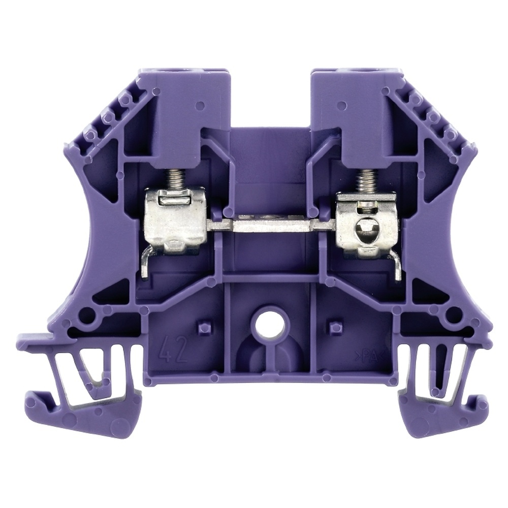 Weidmüller Durchgangs Reihenklemme 1037820000 Typ WDU 4 PA/VI