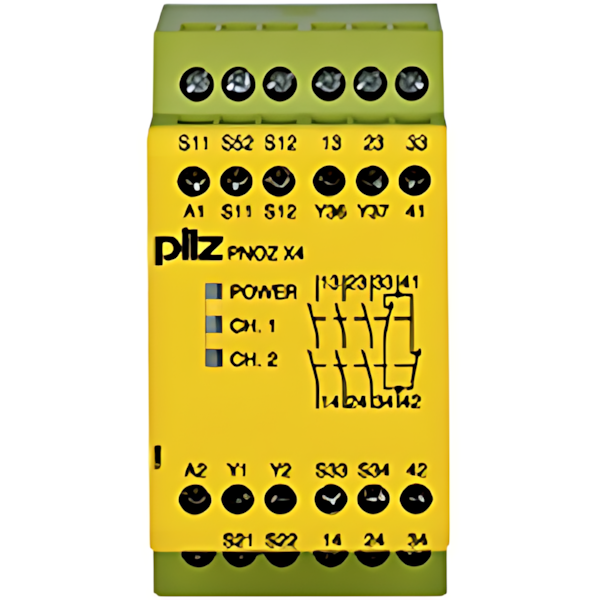 Pilz Sicherheitsschaltgerät 774730 Typ PNOZ X4 24VDC 3n/o 1n/c