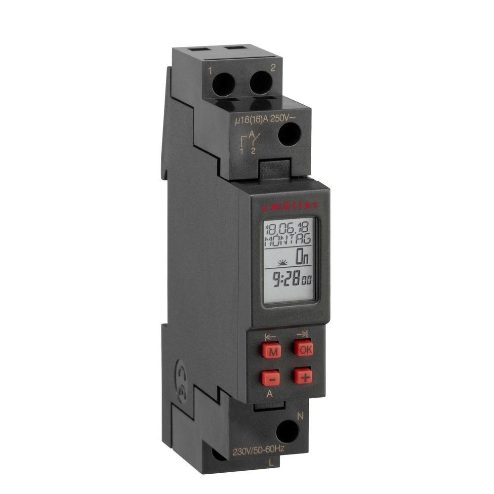 Hugo Müller Digitale Zeitschaltuhr 21781 Typ SC0813pro