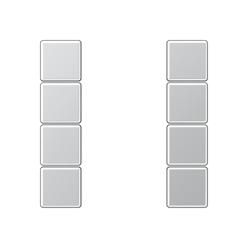 Jung Tastensatz 4fach A 504 TSA AL