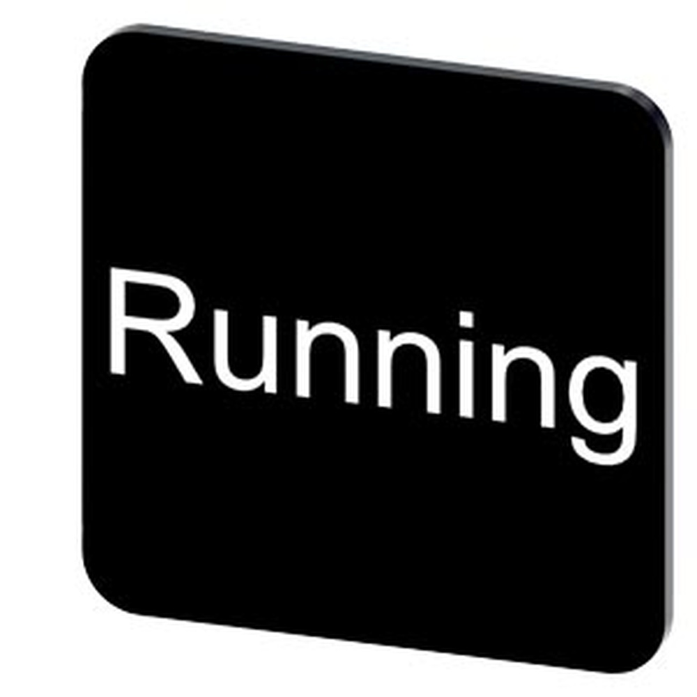 Siemens Bezeichnungsschild 3SU1900-0AF16-0EB0