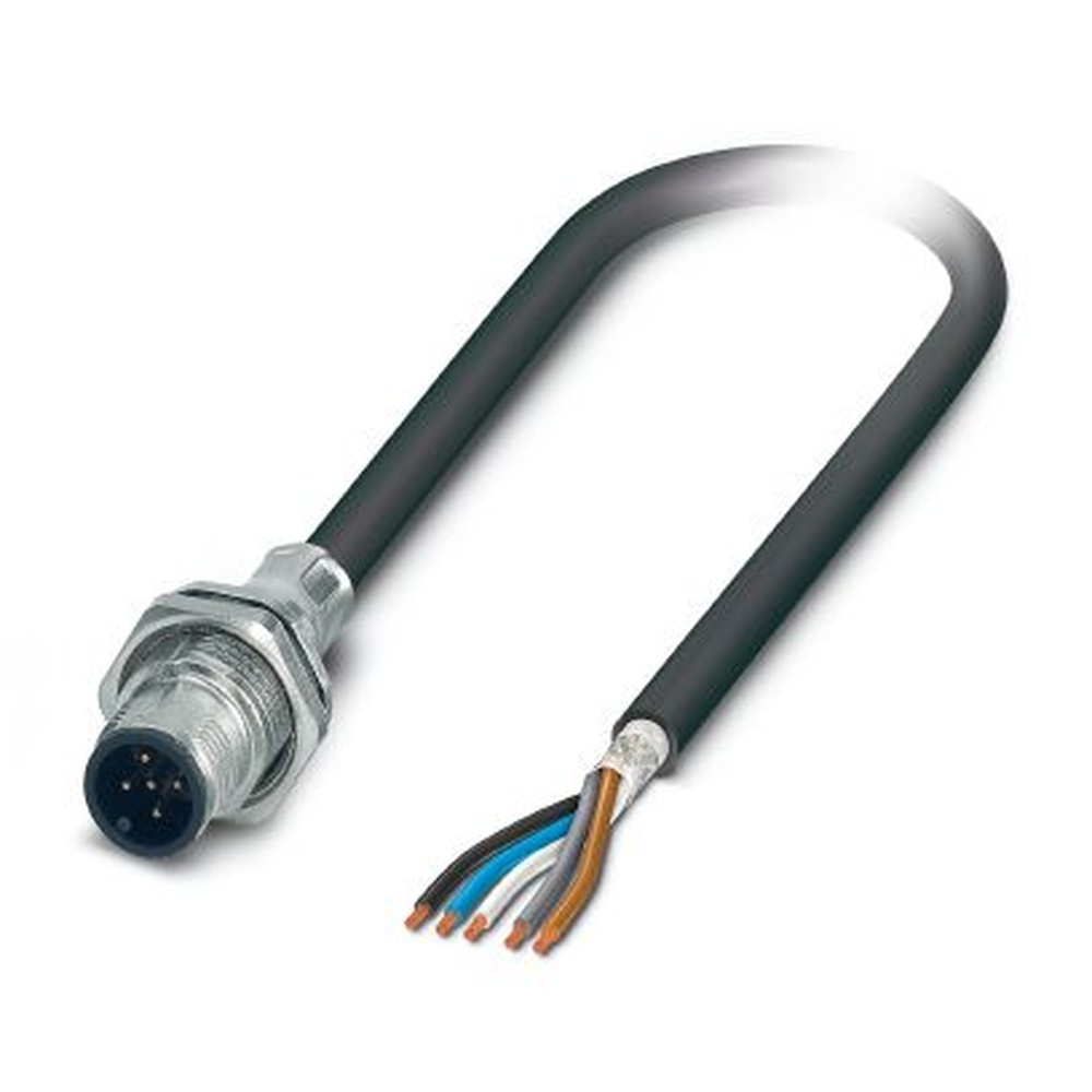 Phoenix Contact Gerätesteckverbinder Hinterwand 1187090 Typ SACCBP-MS-5P-M16/1,0-PUR/VE100