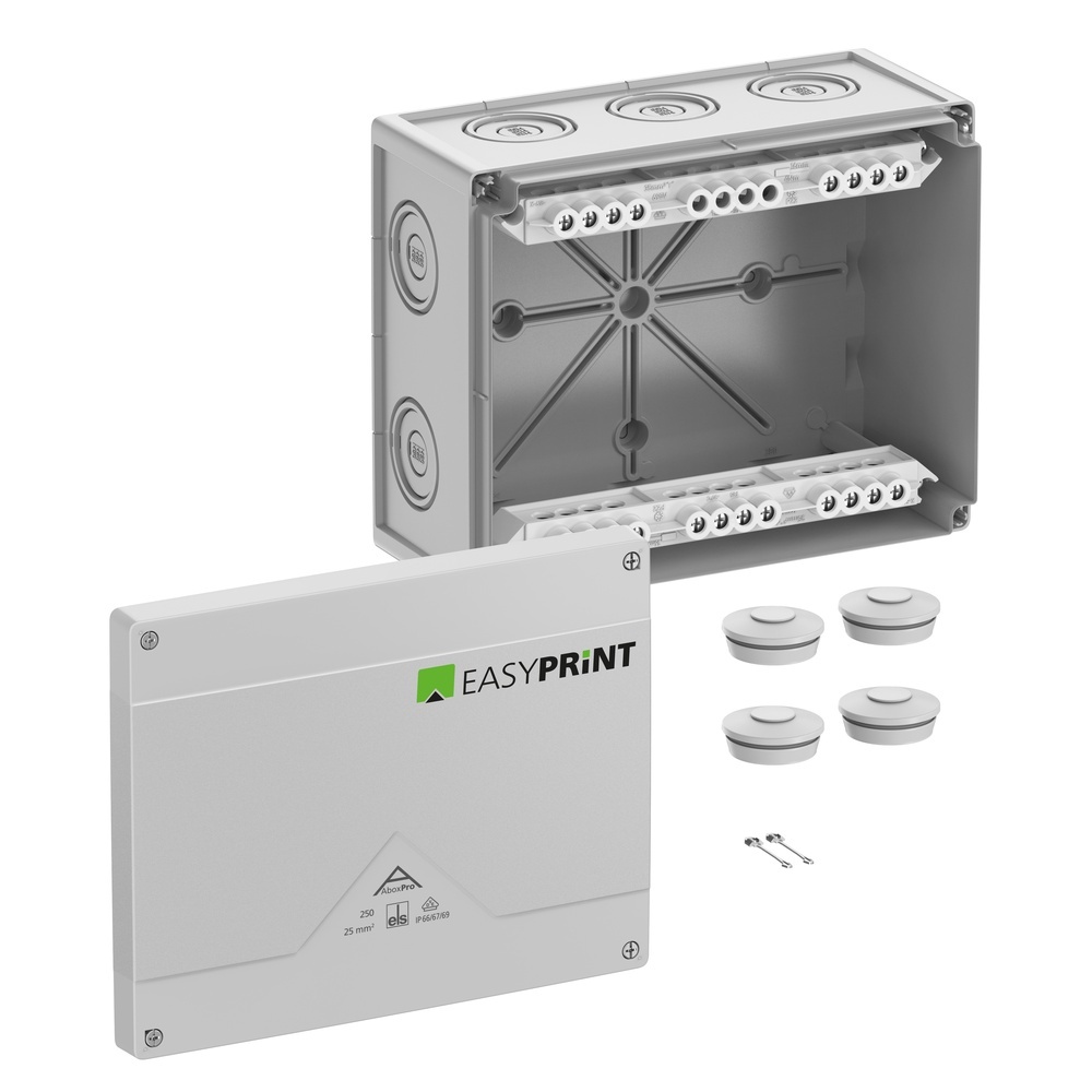 Spelsberg Abzweigkasten 425420EP Typ Abox Pro 250-25² EasyPrint