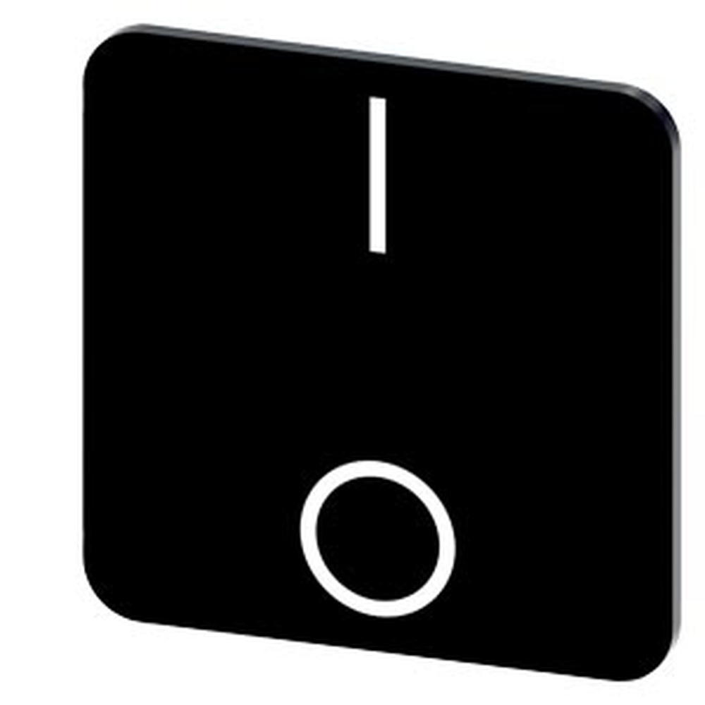 Siemens Bezeichnungsschild 3SU1900-0AF16-0QP0