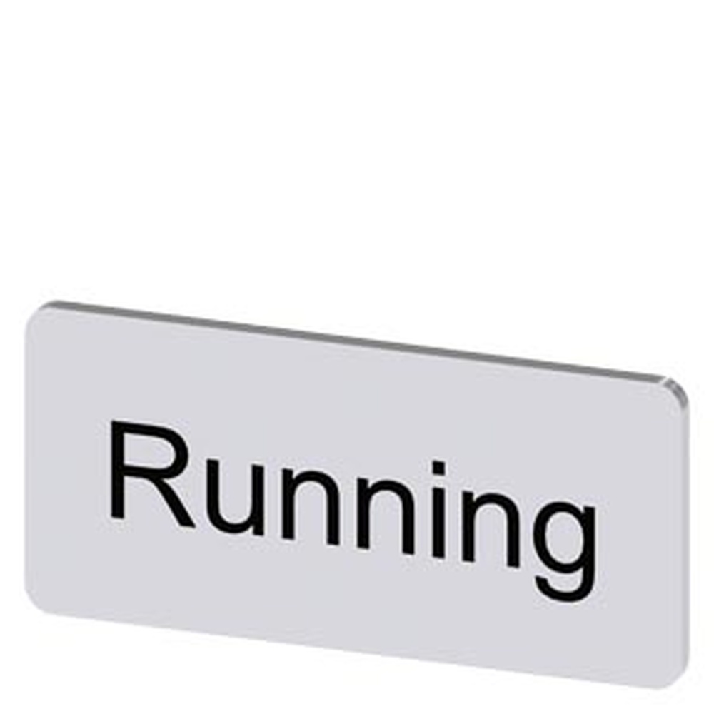 Siemens Bezeichnungsschild 3SU1900-0AC81-0EB0