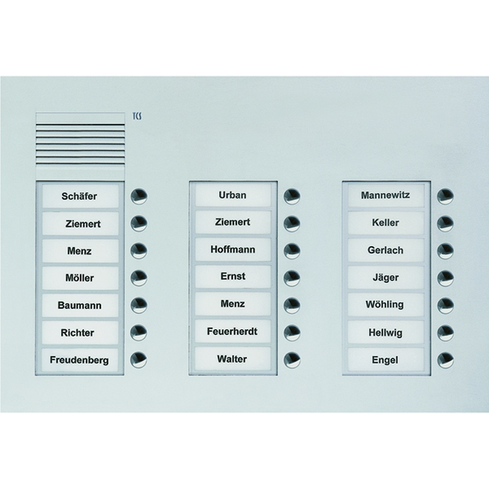 TCS Audio Außenstation PUK21/3-EN