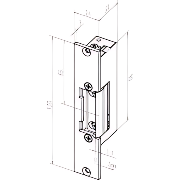 Assa Abloy Elektro Türöffner 14FF---09635F11