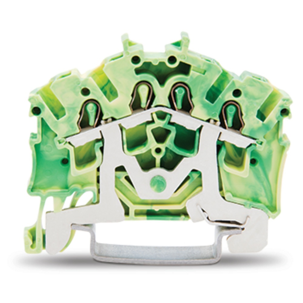 Wago 4 Leiter Schutzleiterklemme 2002-6407