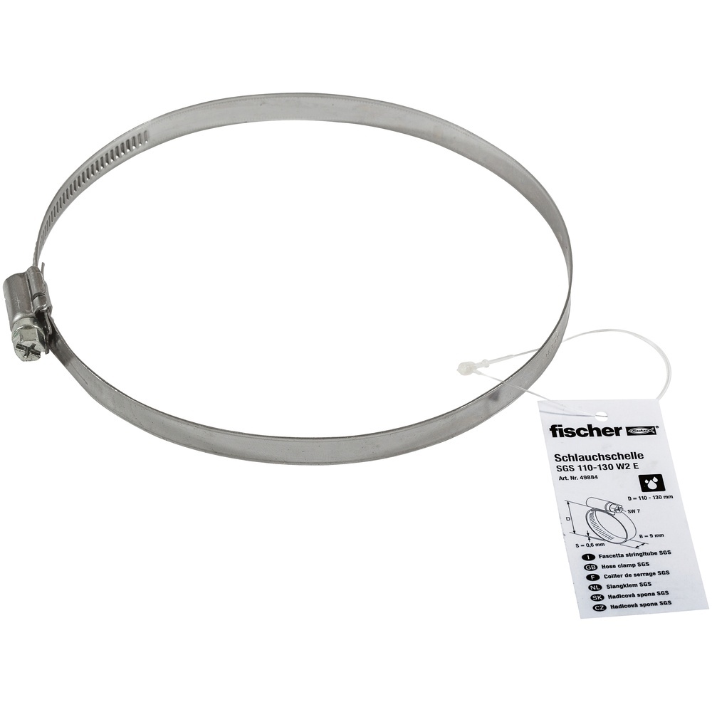 Fischer Schlauchschelle 049884 Typ SGS 110-130 W1 E