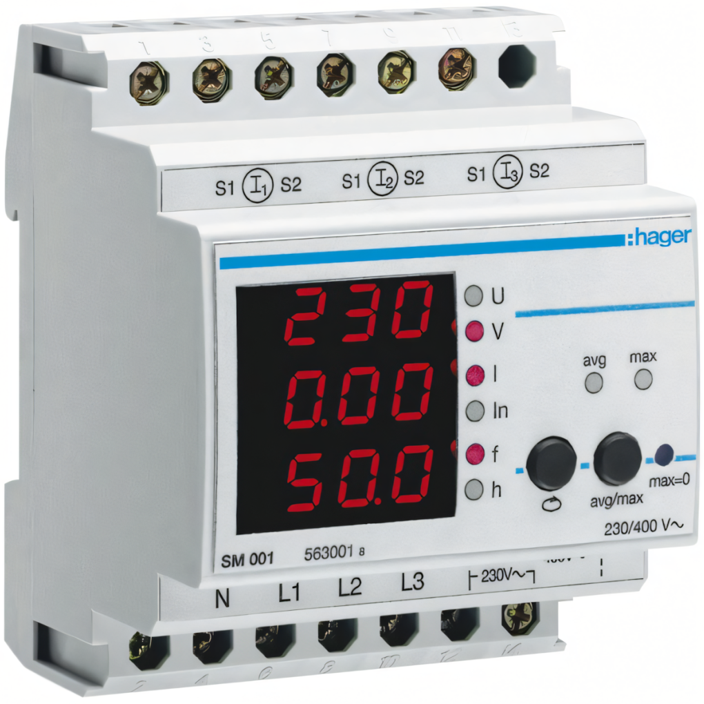 Hager SM001 Multi-messung