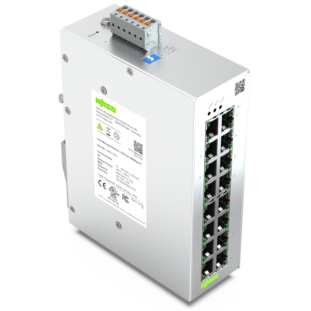 Wago Lean Managed Switch 852-1816