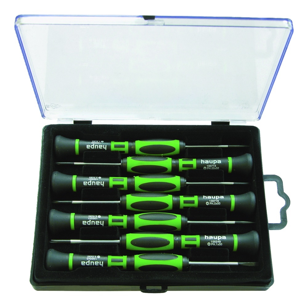 Haupa Elektronik Schraub. Satz 104000