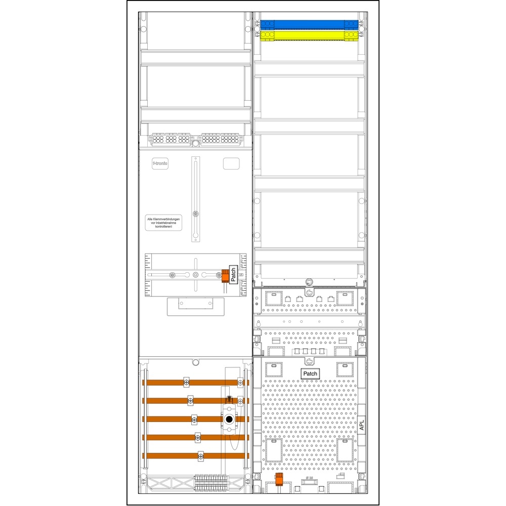 f-tronic Sammelschienenklemmen 7190147 Typ 3HZ721APZRFZD01