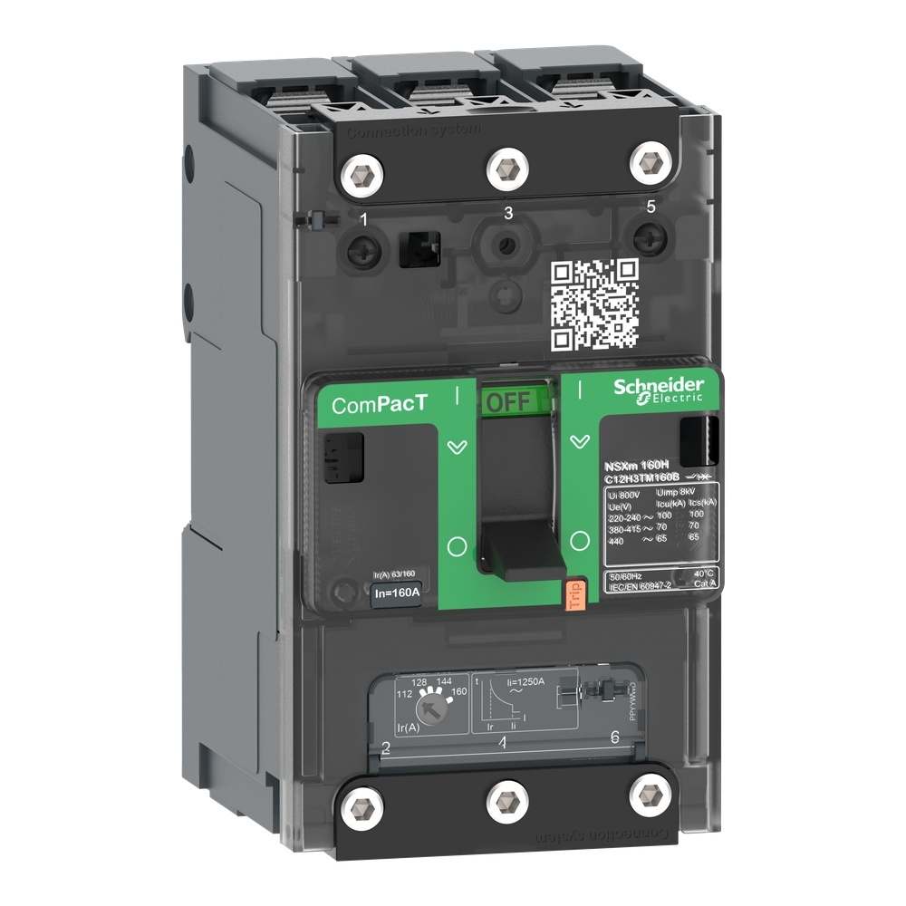 Schneider Electric Kompaktleistungsschalter C12F3TM125B