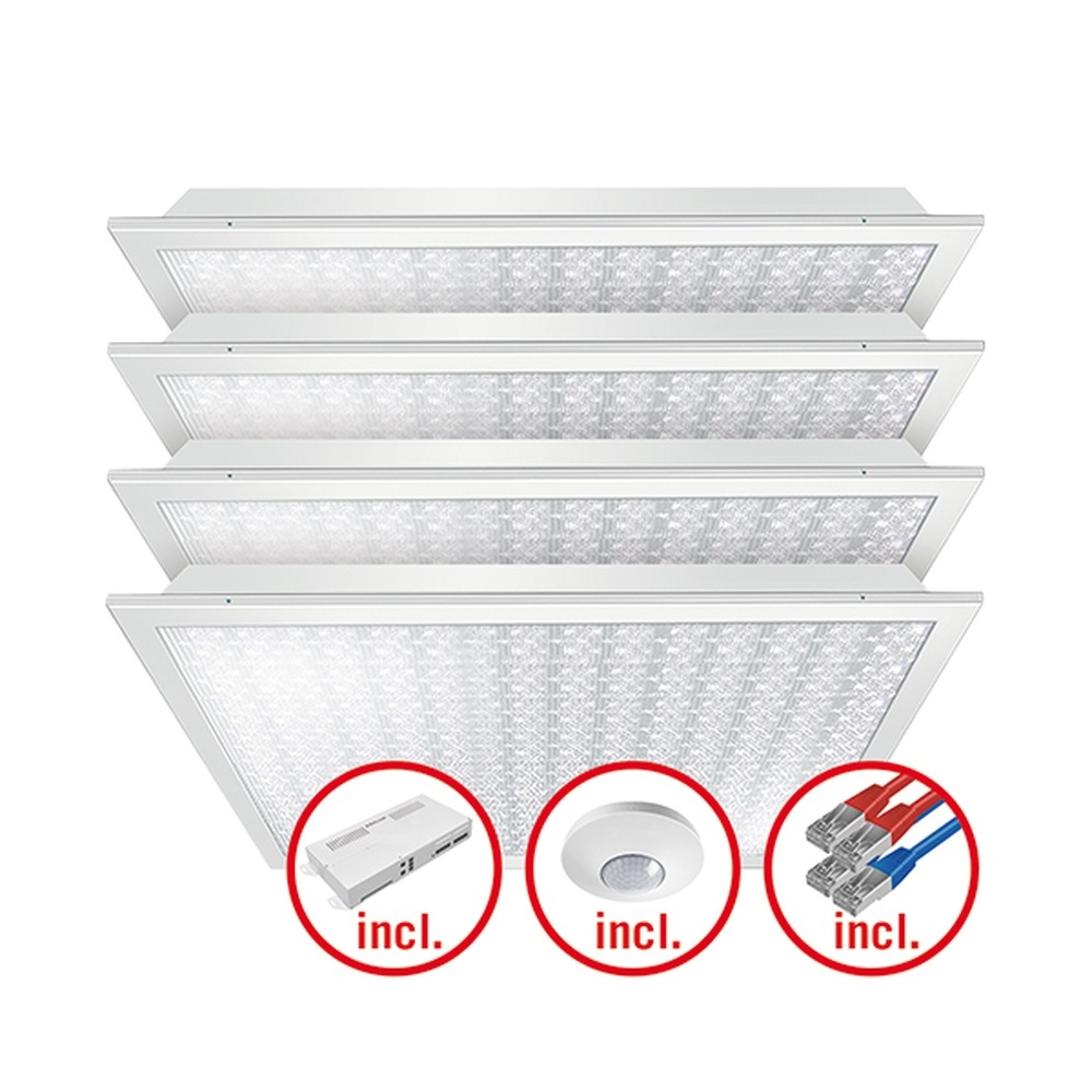 ESYLUX Lichtsystem EQ10132490 Typ QUADRO-SET CELINE-2 HCL 625 DDP TR 8TW IR ELC