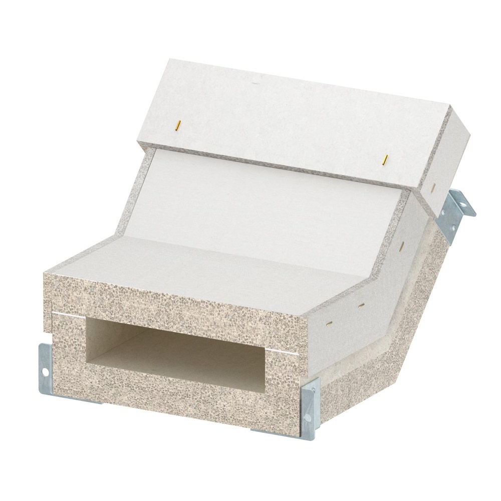 OBO Bettermann Vertikalbogen 7215654 Typ BSKH09-VS0521