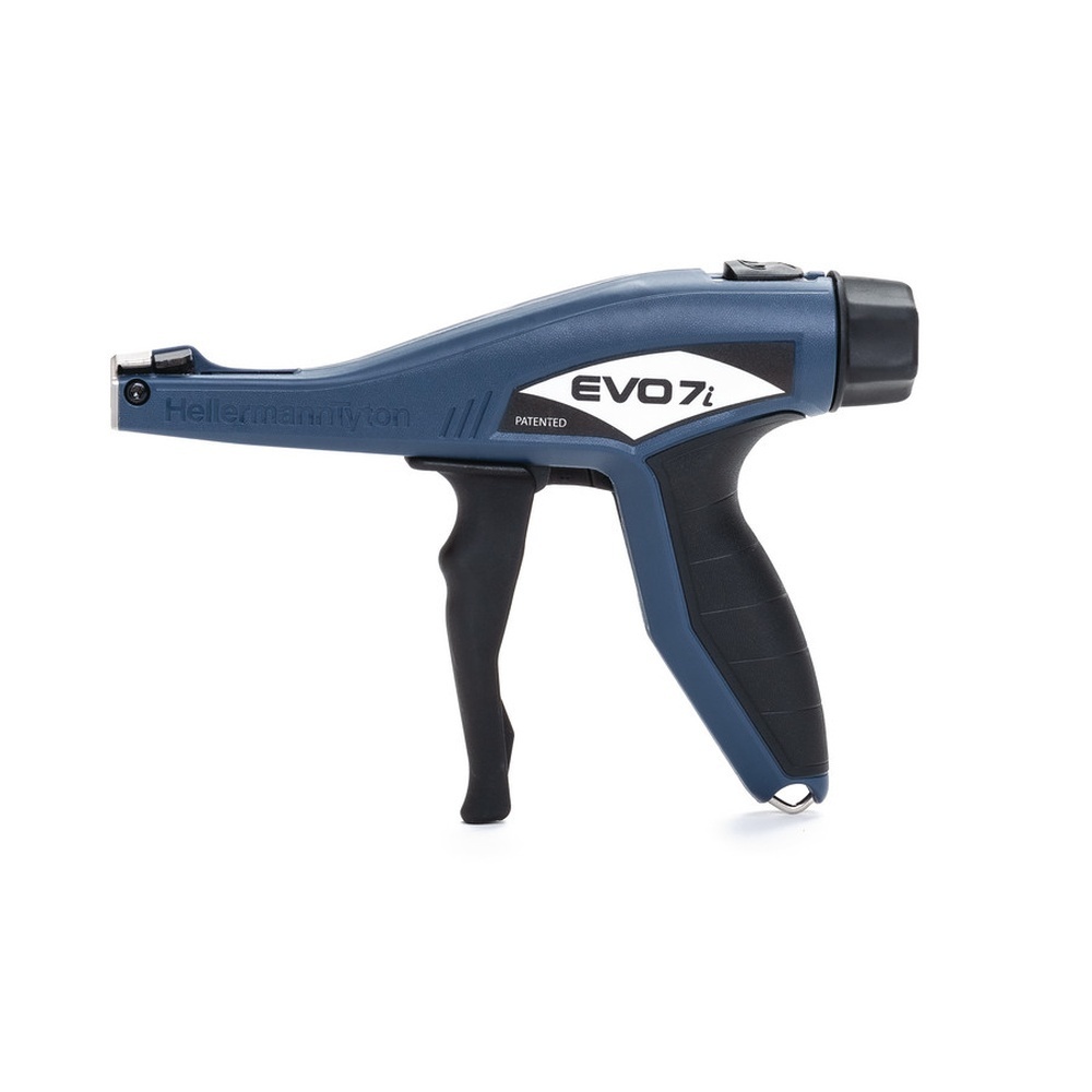 Hellermann Tyton Verarbeitungswerkzeug 110-77001 Typ EVO7i-MET/PL-BU