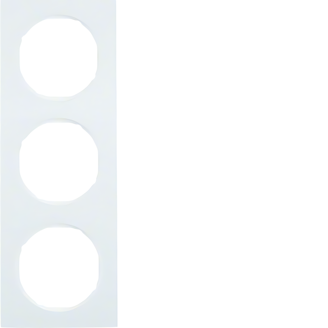 Berker 3fach Rahmen 10132289